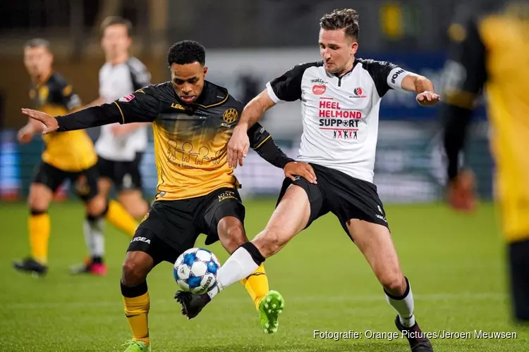 Roda JC geeft voorsprong weg tegen Helmond Sport