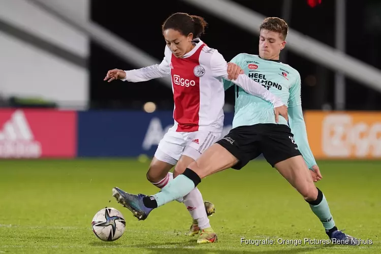 Jong Ajax thuis niet langs Helmond Sport (1-1)