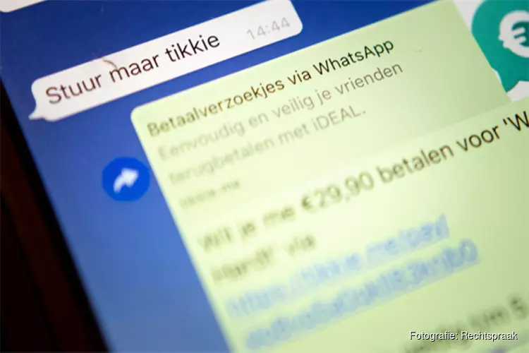 Cel- en taakstraf voor WhatsAppfraude en oplichting via Marktplaats