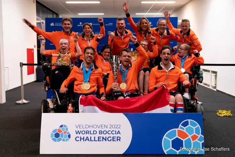 Geslaagd eerste internationaal Boccia toernooi in eigen land