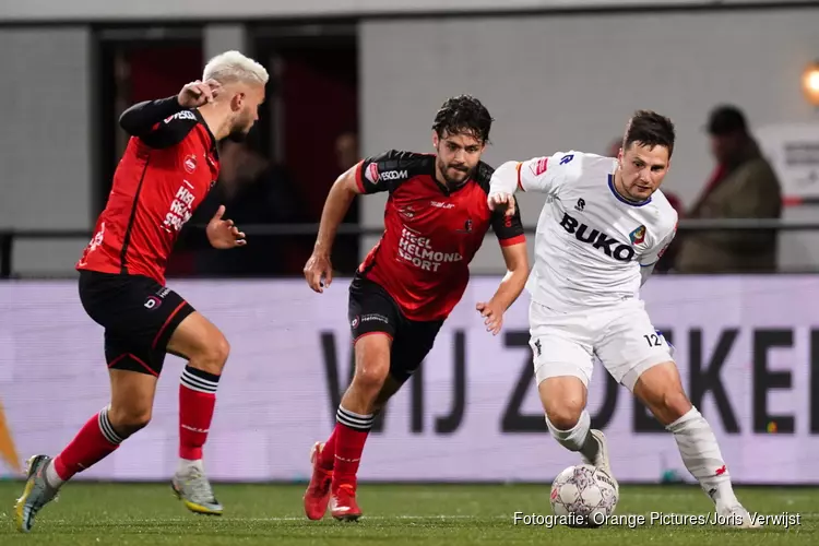 Telstar laat voorsprong glippen bij Helmond Sport