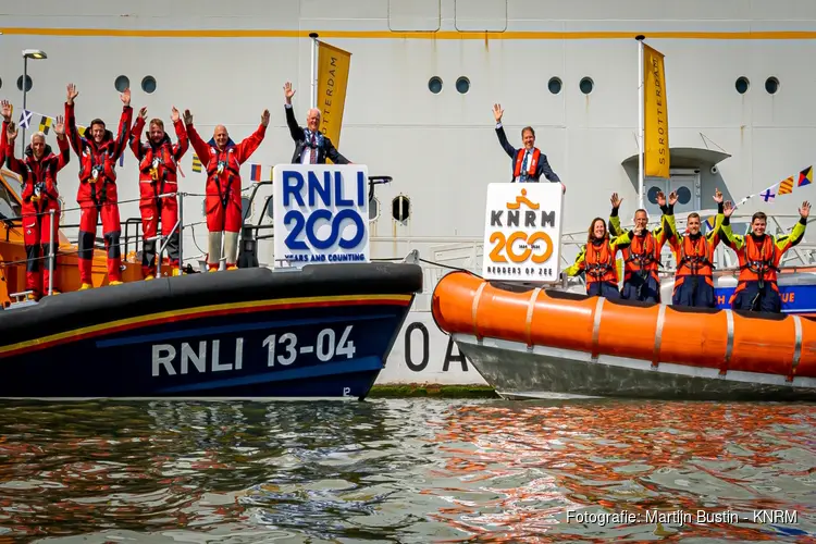 Koninklijke Nederlandse Redding Maatschappij (KNRM) viert een jaar lang 200-jarig bestaan