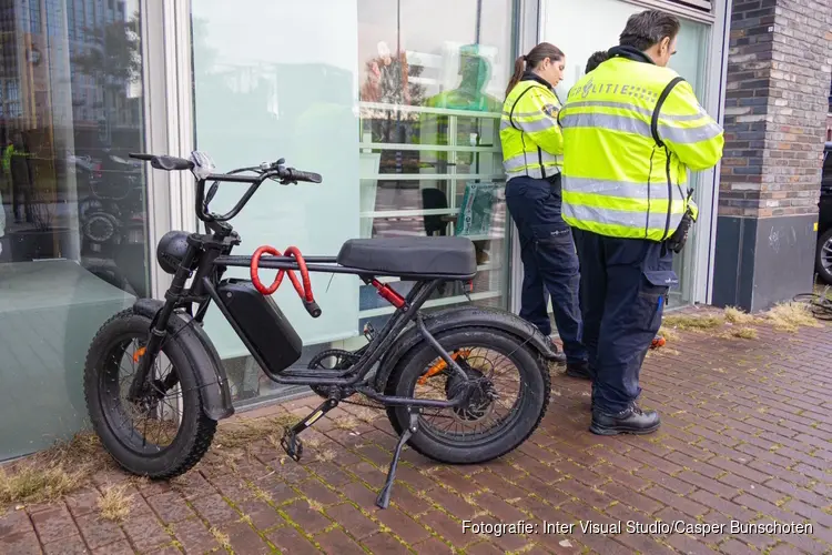 Politie pleit voor gezamenlijke aanpak opgevoerde e-bikes